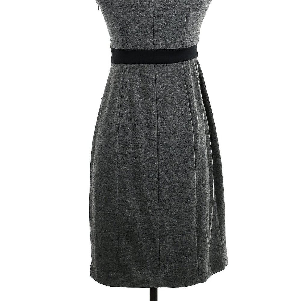 BOGO FREE, London Times Grey and Black knit dress, size 4 - Picture 4 of 11